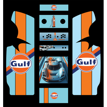 Stickers Déco Apero - Thème Borne D'arcade Rétro - Marque PM88 - Fabriqué En France